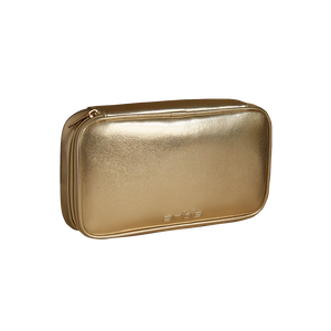travel case large gold front view