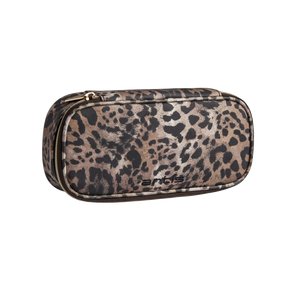 travel case small leopard front view