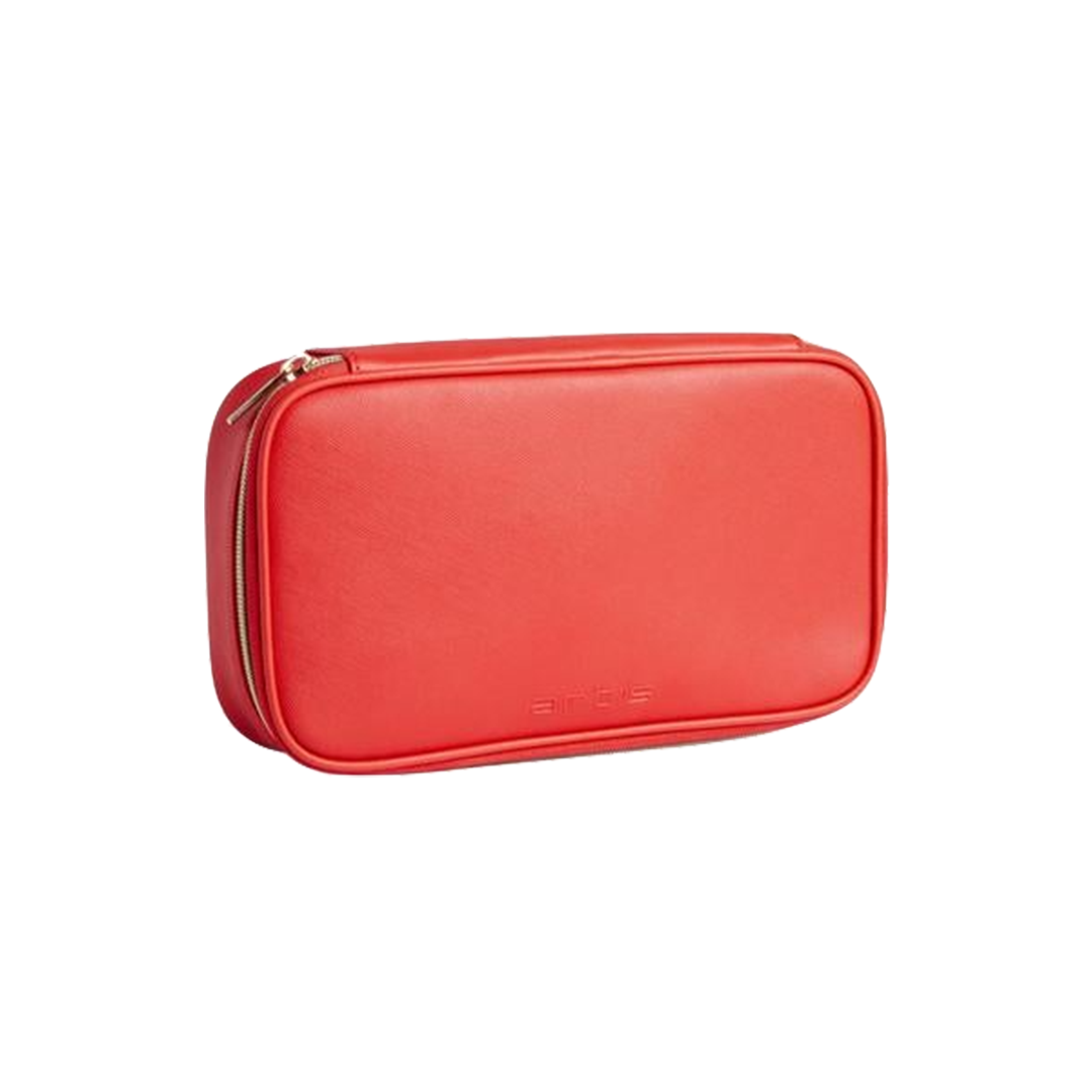 travel case large red front view