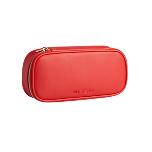 travel case small red front view