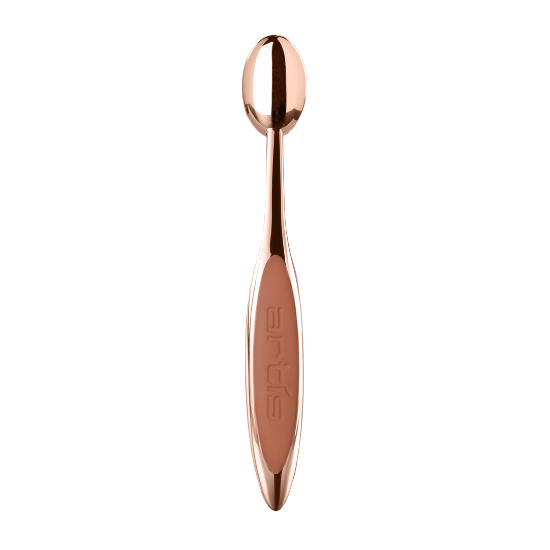 elite oval 6 rose gold top view