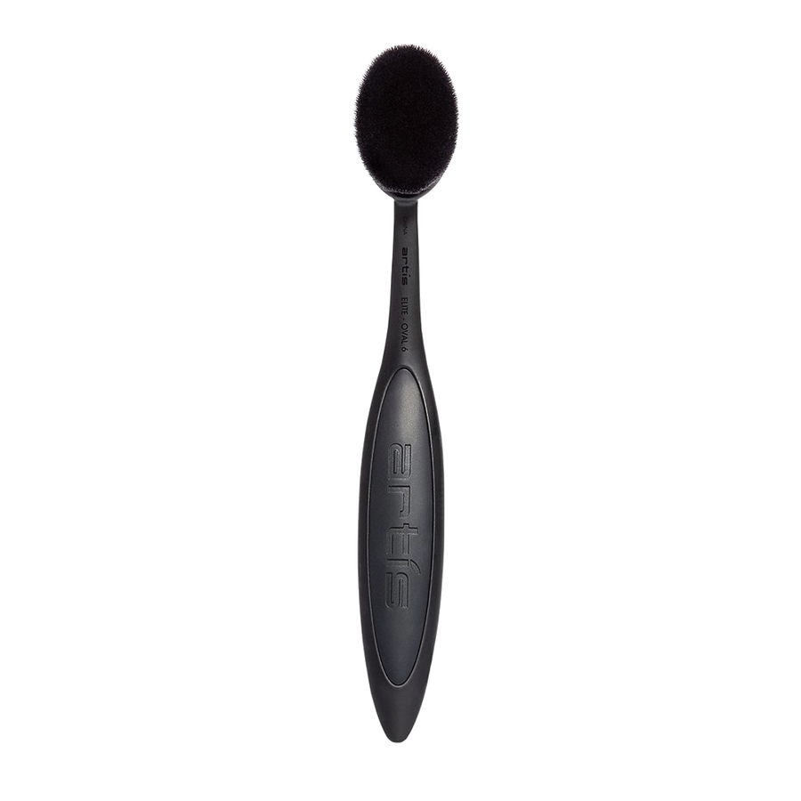 Elite Oval 6, Black finish, top view