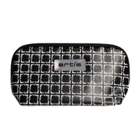 Logo Clutch Bag, Black — Artis