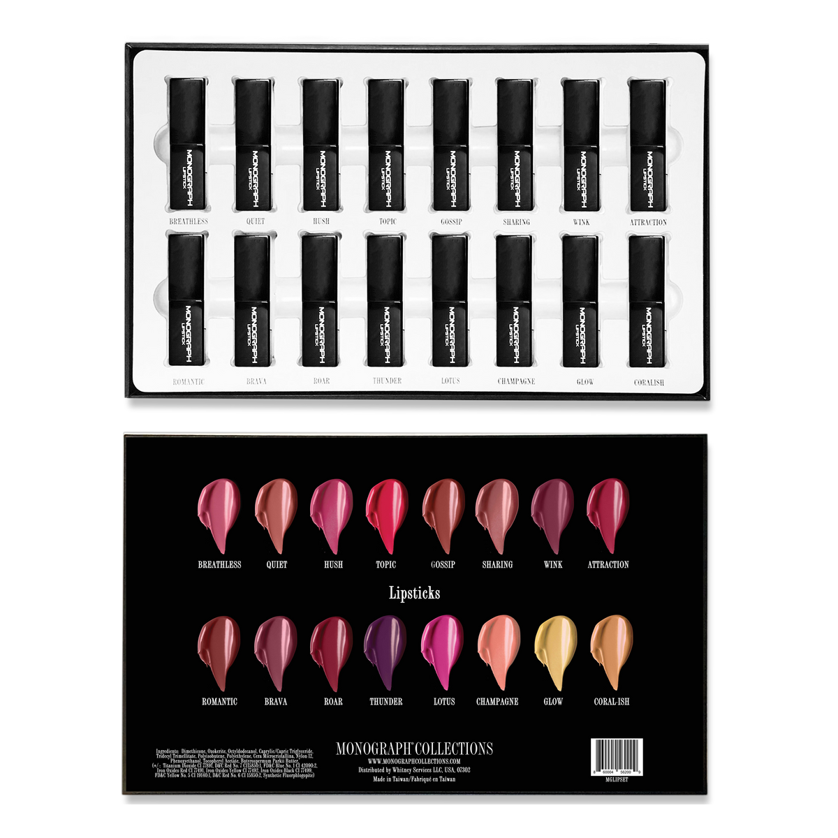 Monograph Collection Cream Lipsticks Portfolio