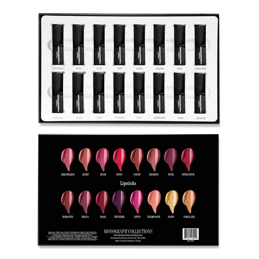 Monograph Collection Cream Lipsticks Portfolio