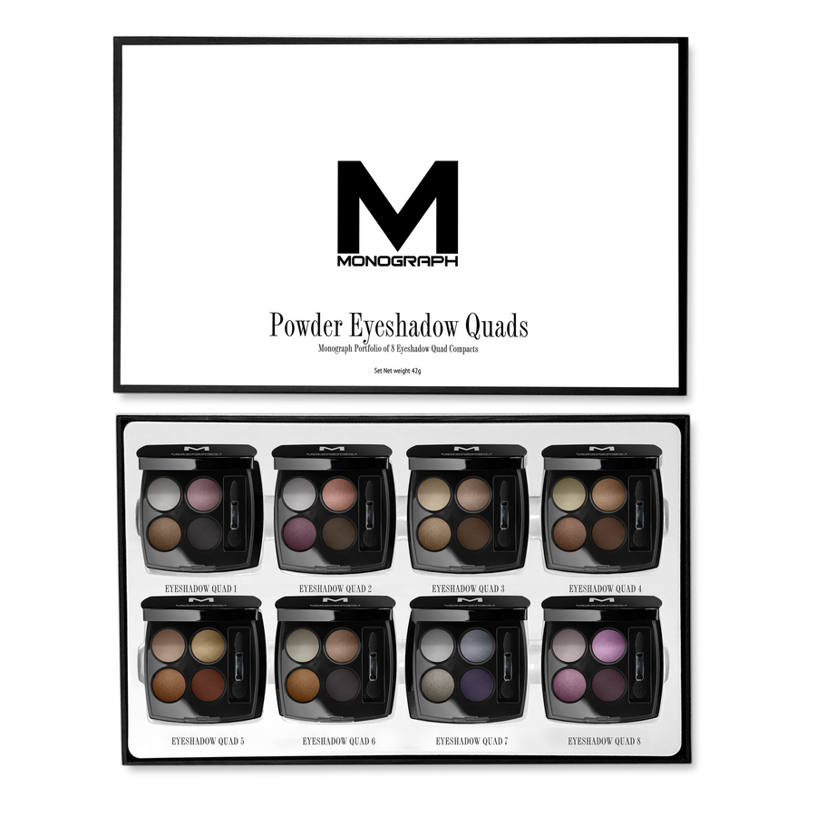 Monograph Collection Powder Eyeshadow Quads Portfolio