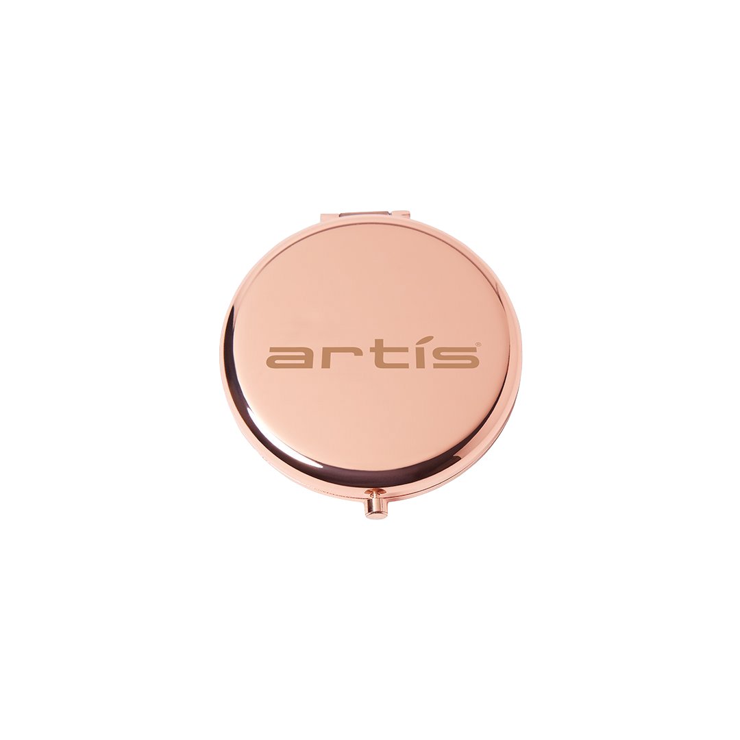 Rose Gold Dual Mirror Compact — Artis