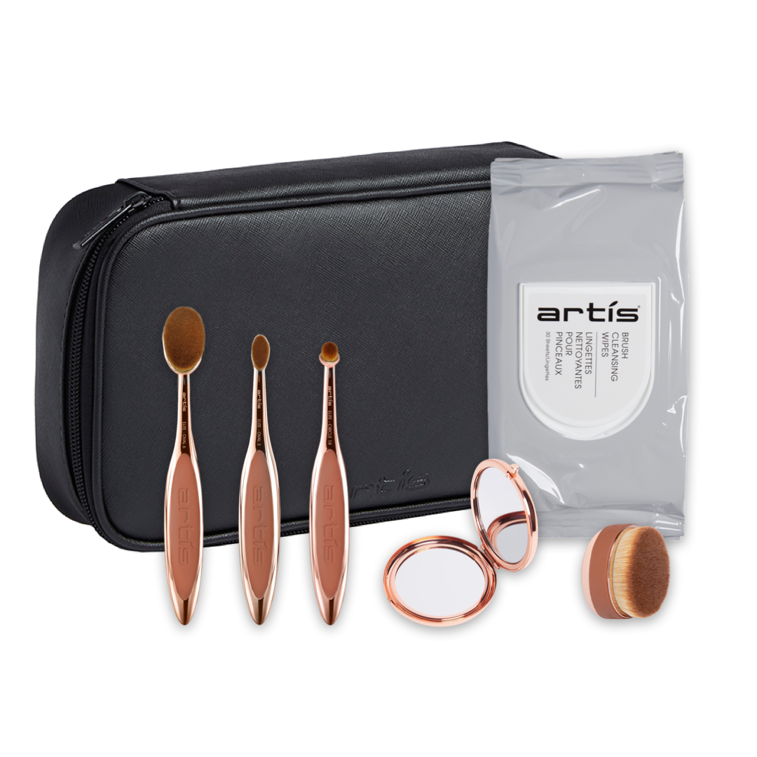 Rose Gold Brushes Kit