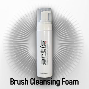 brush cleansing foam plus bottle